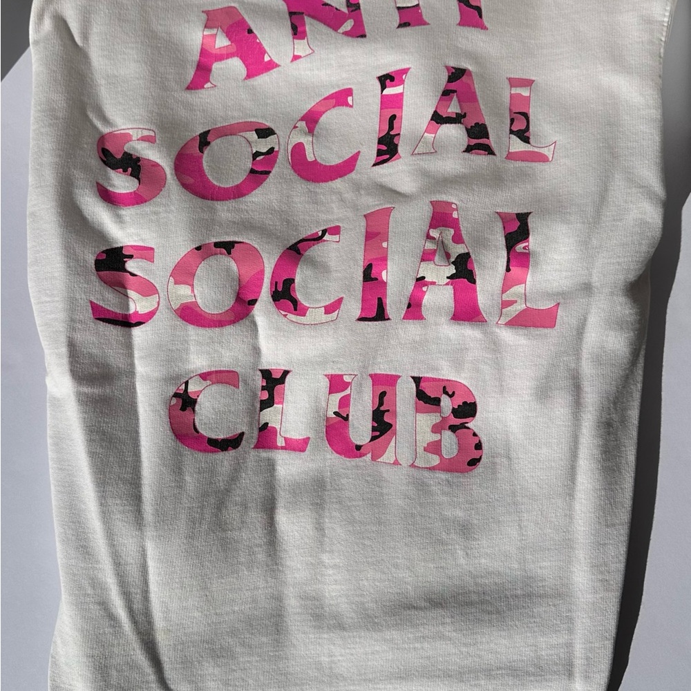 Anti Social Social Club Men’s Pink Camo Hoodie